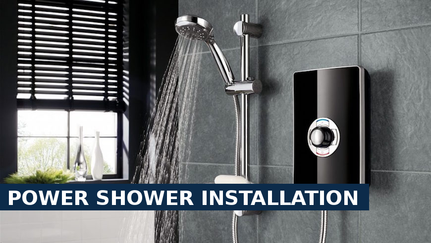Power shower installation Darenth